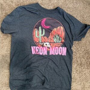 Neon Moon Graphic T-Shirt